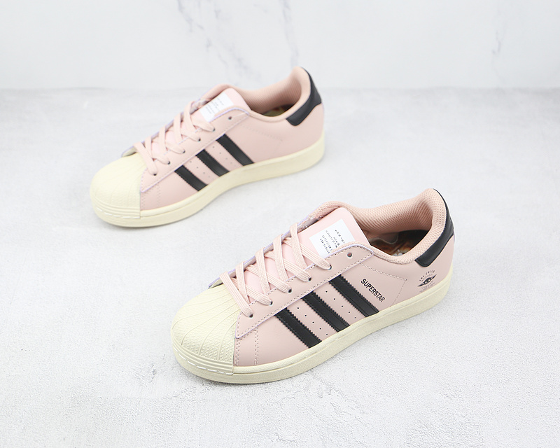 Star War S X Superstar Shoes Light Pink/Core Black/Cream White 9