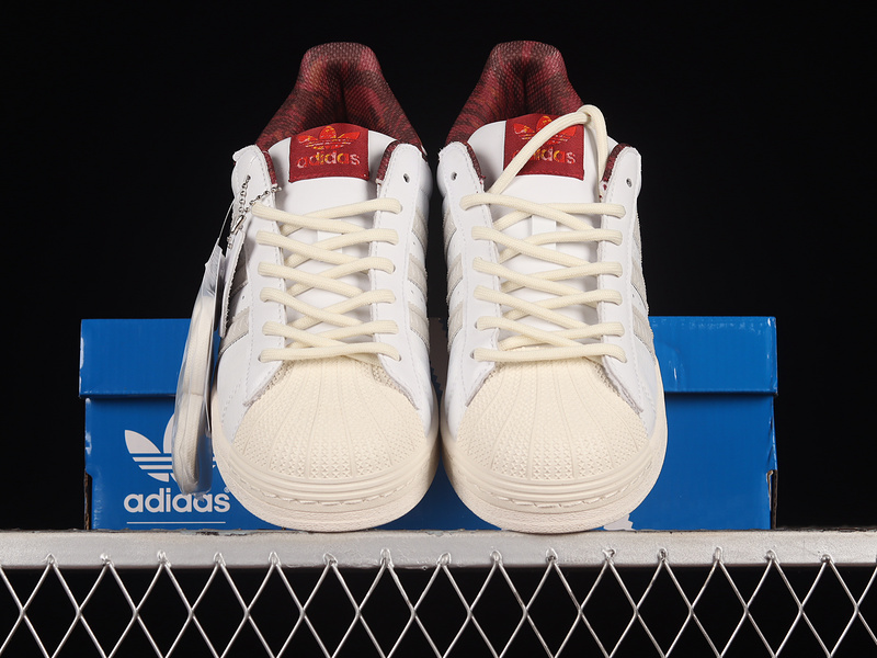 Superstar Chinese New Year 2023 Cloud White/Cloud White/Noble Maroon 29