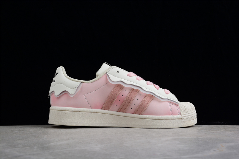 Superstar Shoes Peach Powder/Cloud White/Peach Powder 27