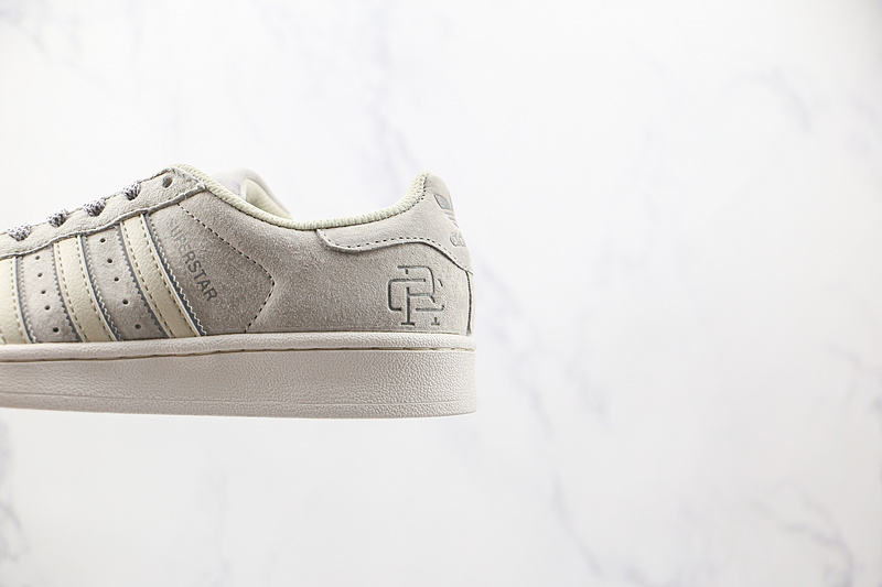 Reigning Champ X Superstar Shoes Beige/Cloud White/Cloud White 7