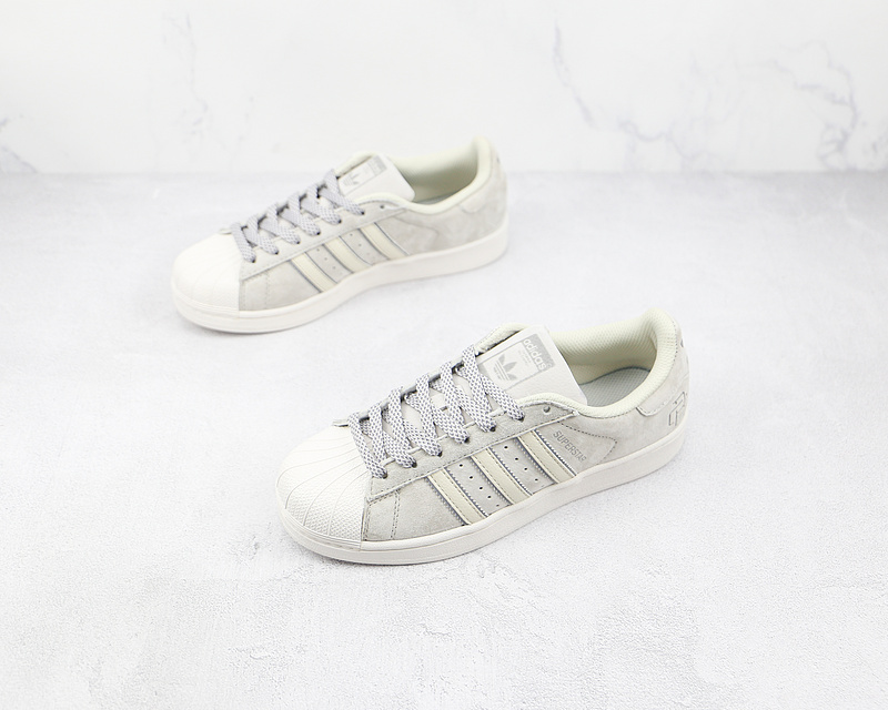 Reigning Champ X Superstar Shoes Beige/Cloud White/Cloud White 15