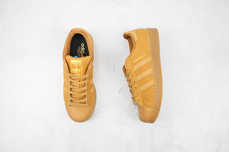 Superstar Shoes Wheat/Wheat/Wheat 19