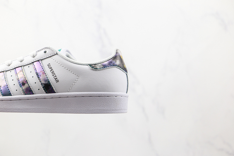 Superstar Abalone Shoes Footwear White/Active Purple-Active Teal 15