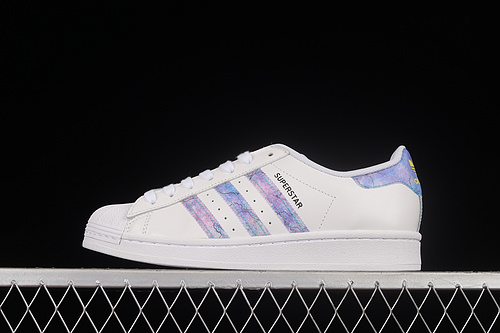 Superstar Shoes Cloud White/Cloud White/Purple 9