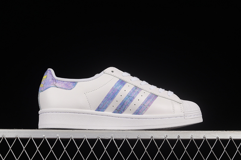 Superstar Shoes Cloud White/Cloud White/Purple 25