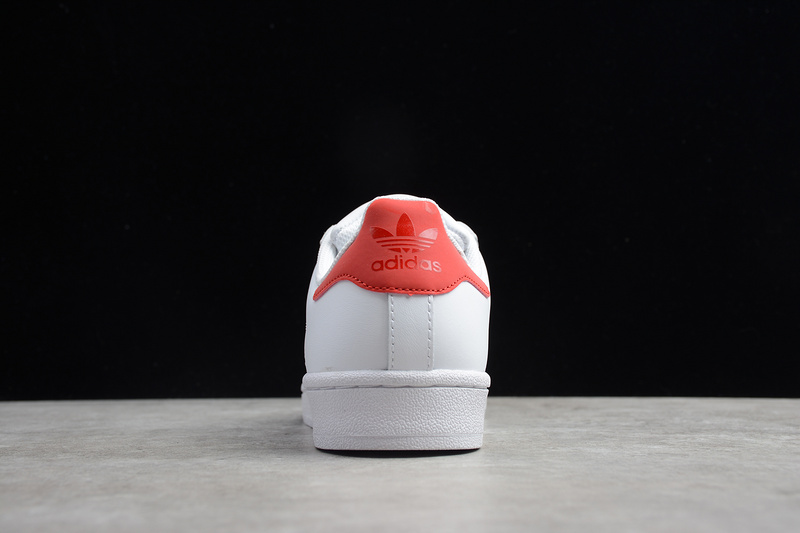 Superstar Shoes Cloud White/Core Black/Pink 17