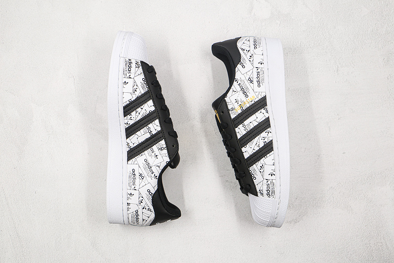 Superstar Shoes Cloud White/Core Black/Core Black 3