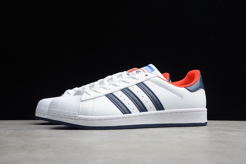 Superstar Shoes Cloud White/Core Black/Red 9