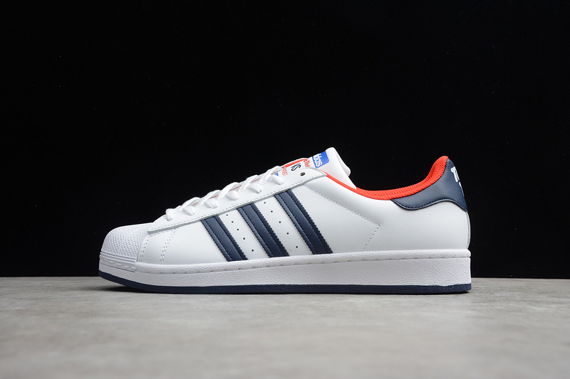 Superstar Shoes Cloud White/Core Black/Red 21