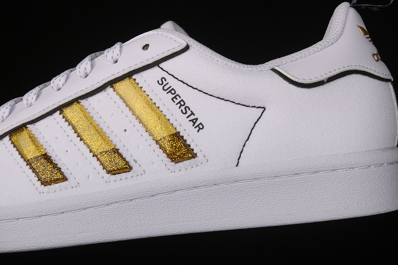 Superstar Shoes Cloud White/Cloud White/Gold 5