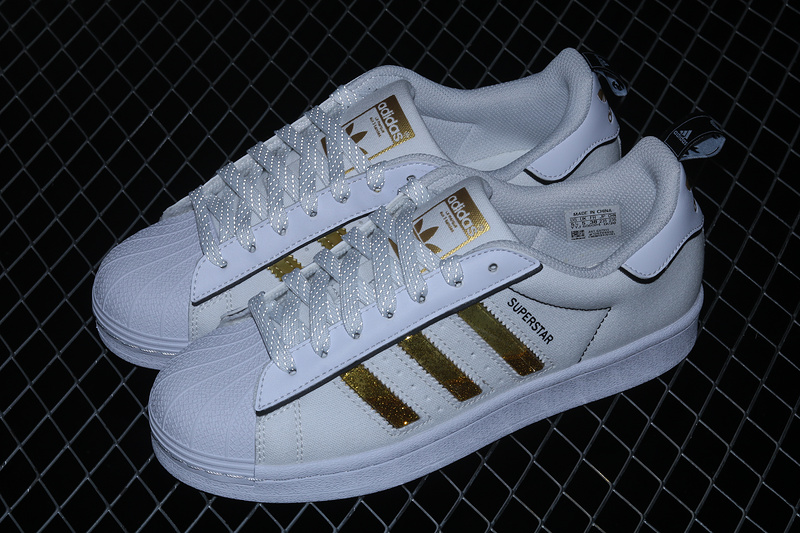 Superstar Shoes Cloud White/Cloud White/Gold 13