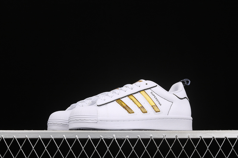 Superstar Shoes Cloud White/Cloud White/Gold 17