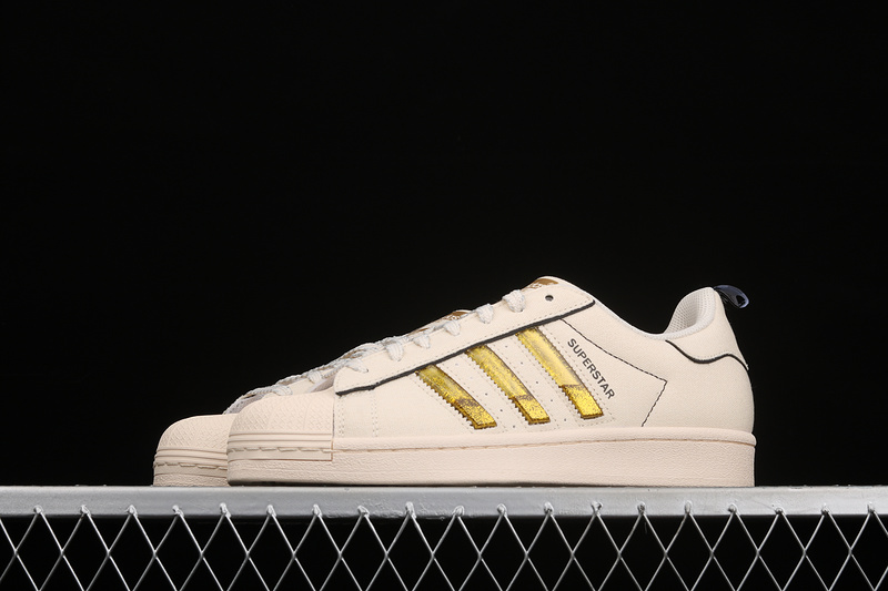 Superstar Shoes Beige/Beige/Gold 5