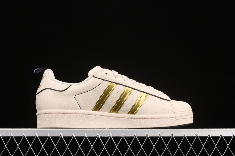 Superstar Shoes Beige/Beige/Gold 27