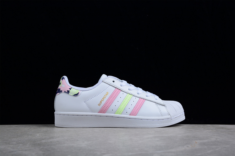 Superstar Cloud White/Almost Lime/True Pink 5