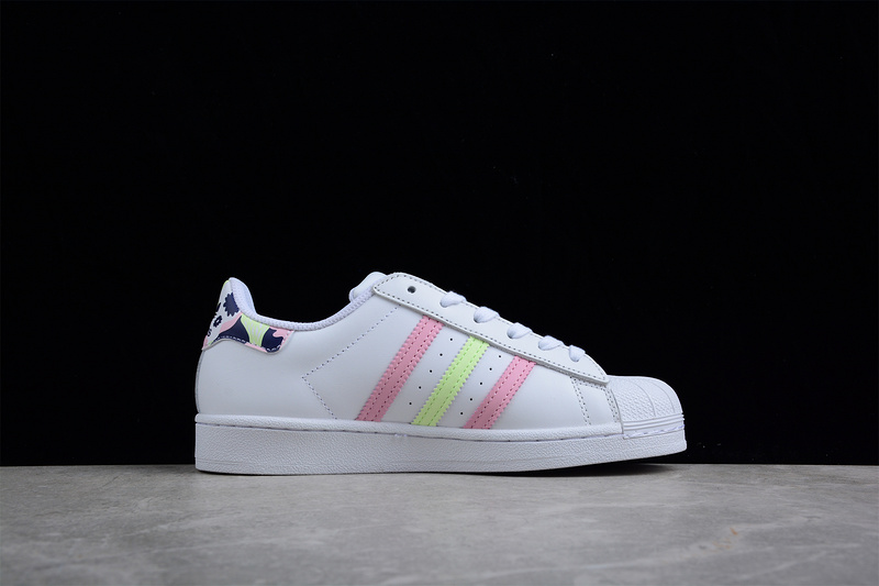 Superstar Cloud White/Almost Lime/True Pink 13