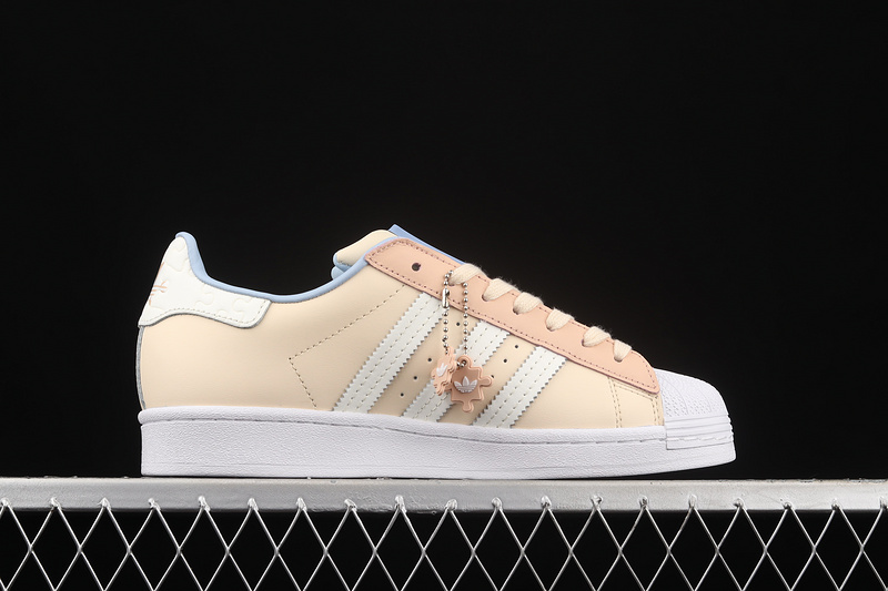 Superstar Shoes Ecru Tint/Off White-Ambient Sky 9