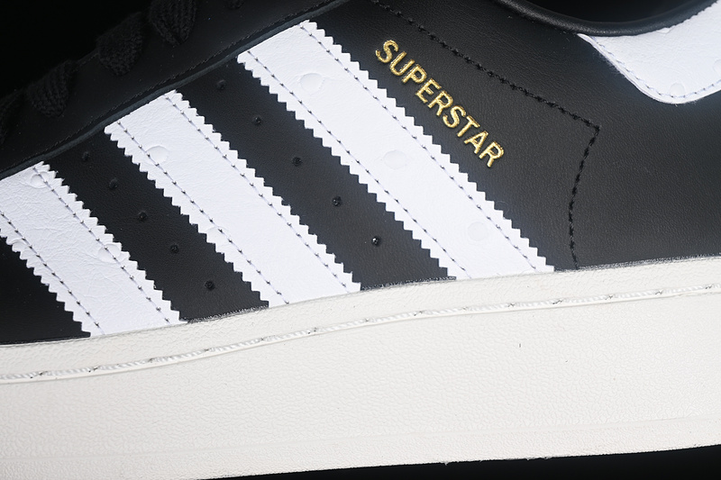 Superstar Xlg Core Black/Footwear White/Gold Metallic 11