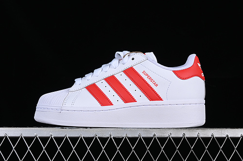 Adidas Superstar Xlg Cloud White/Better Scarlet/Cloud White 31