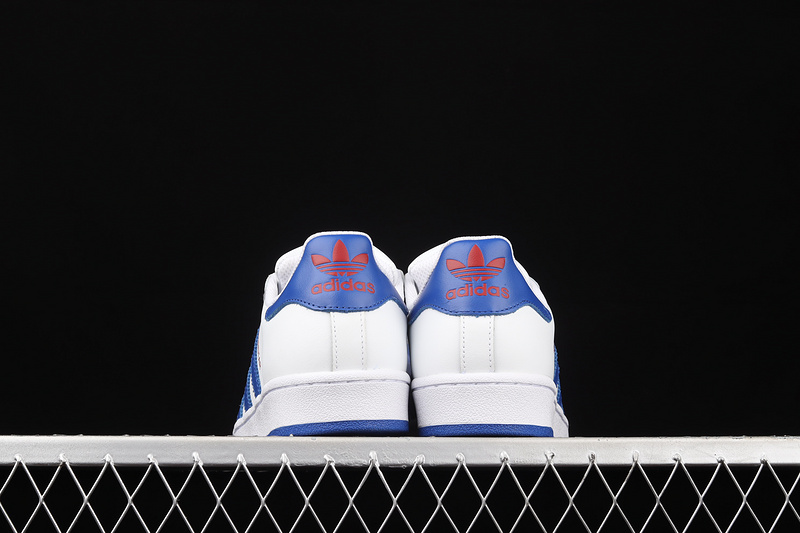 Superstar Shoes Cloud White/Blue/Red 19