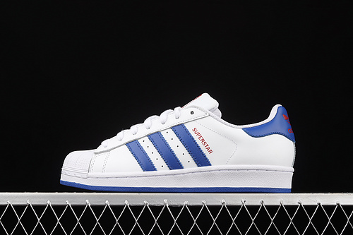 Superstar Shoes Cloud White/Blue/Red 29