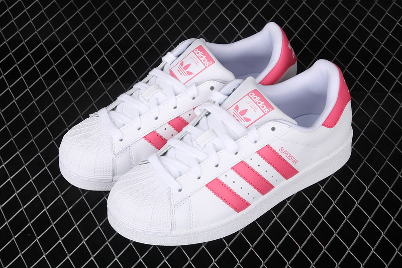 Superstar Footwear White/Footwear White/Pink 13