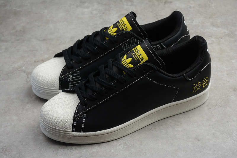 Superstar Shoes Core Black/Core Black/Cloud White 25