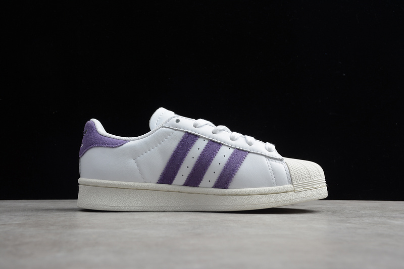 Superstar Shoes Cloud White/Tech Purple/Off White 5