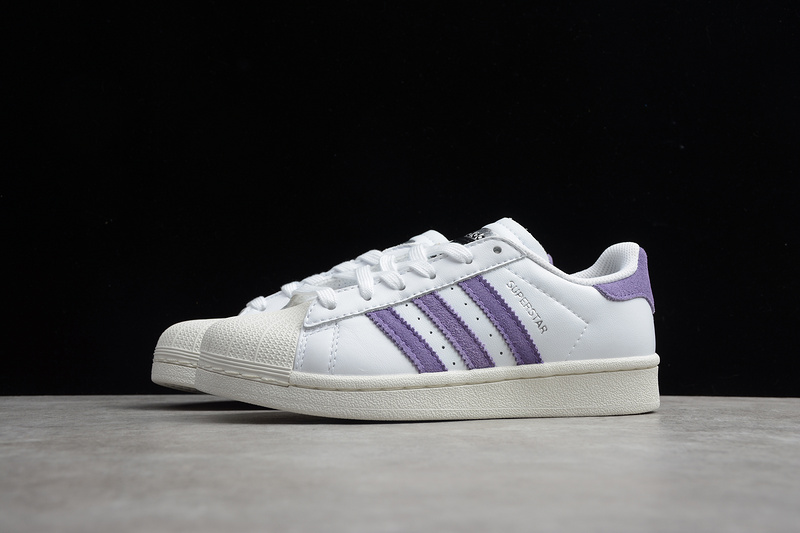 Superstar Shoes Cloud White/Tech Purple/Off White 11