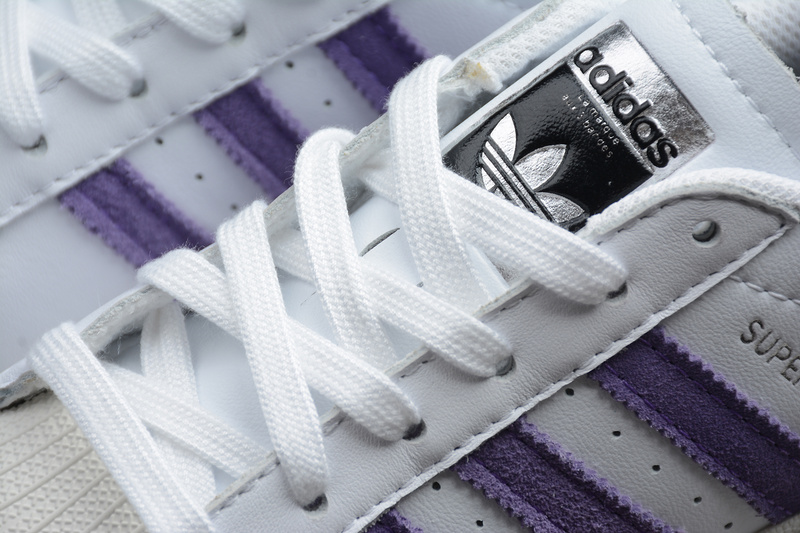 Superstar Shoes Cloud White/Tech Purple/Off White 21