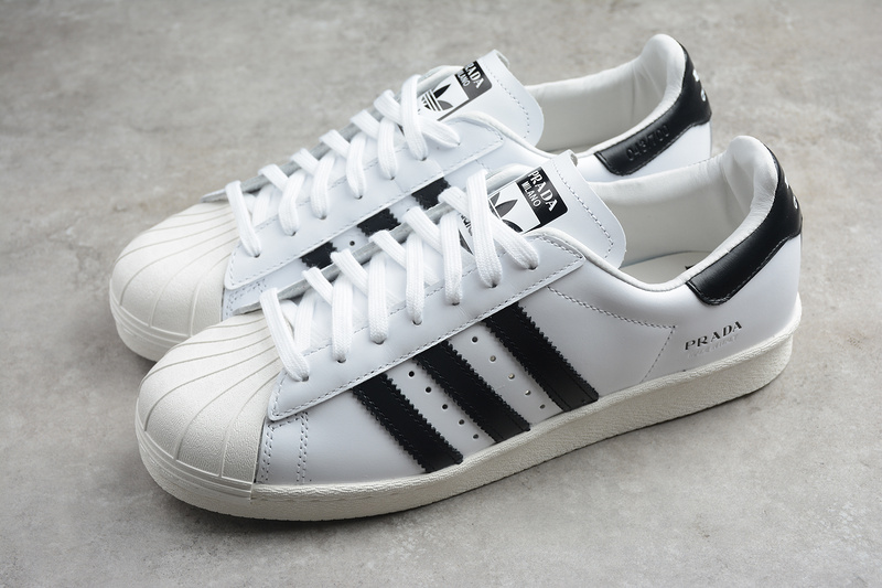 Pra*Da X Superstar Core White/Core Black-Core White 11