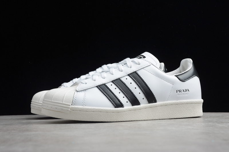 Pra*Da X Superstar Core White/Core Black-Core White 31