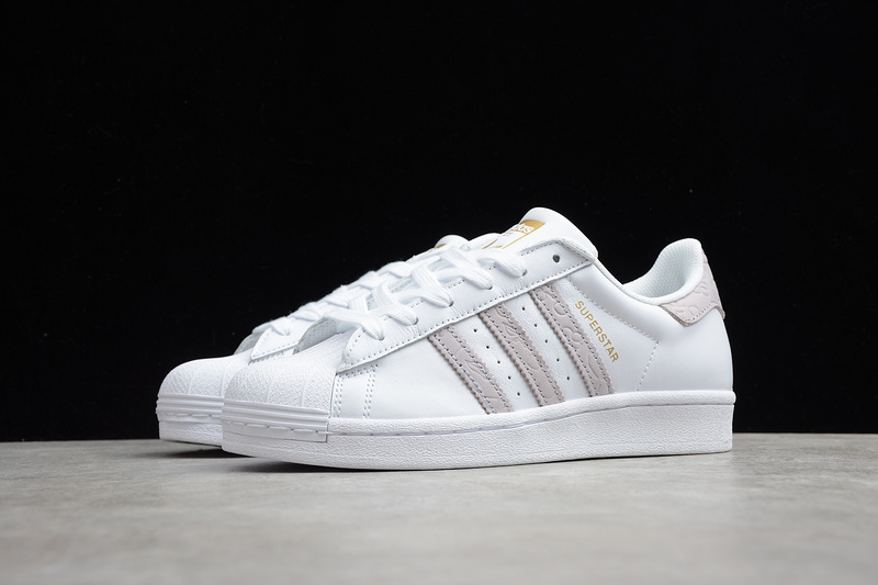 Superstar Shoes Cloud White/Black-Purple 11