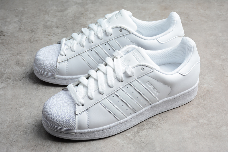 Adidas Superstar Foundation White/White/White 13