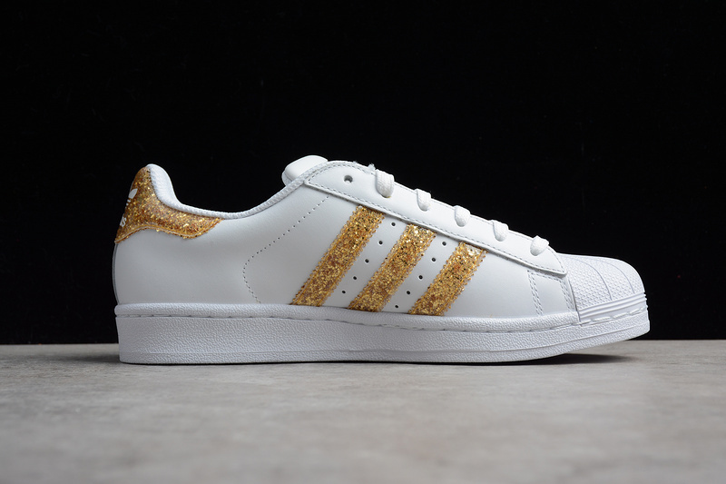 Adidas Superstar White/Gold 21