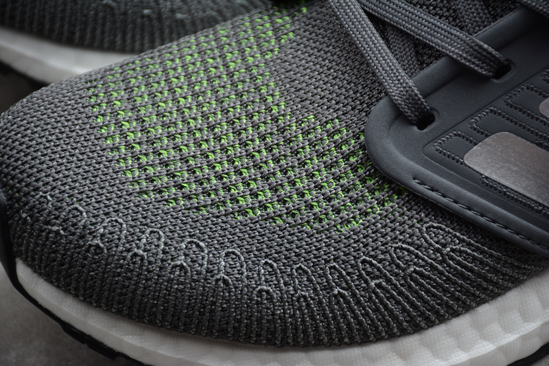 Ultra Boost 20 Grey Three/Signal Green-Silver 3