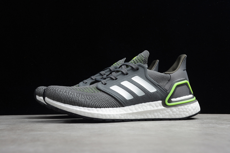 Ultra Boost 20 Grey Three/Signal Green-Silver 15