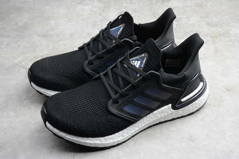 Ultraboost 20 Shoes Core Black/Boost Blue Violet Met./White 25