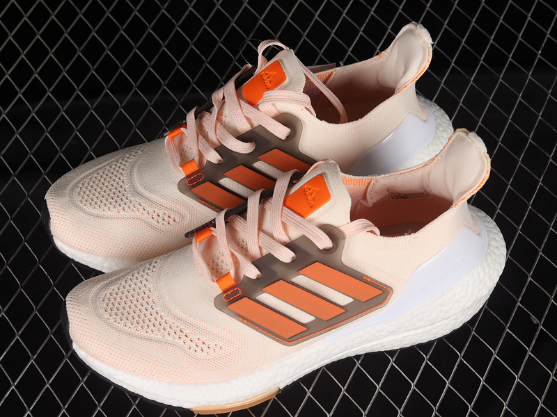 Ultraboost 22 Aluminium/Impact Orange/Core Black 13