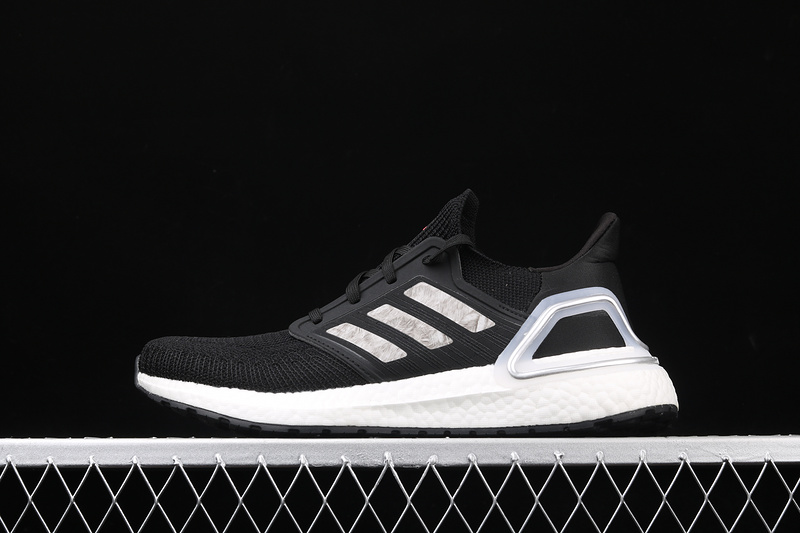 Ultra Boost 2020 Core Black/Cloud White 5