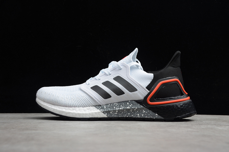 Ultraboost 20 Shoes Cloud White/Core Black/Scarlet 23