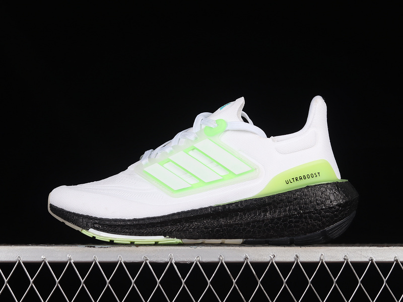 Ultraboost 23 Shoes White/Green/Black 17