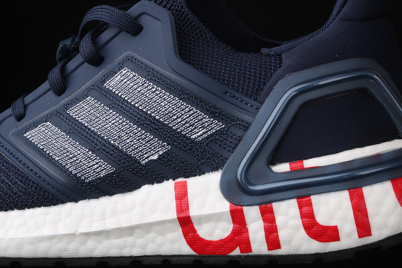 Ultra Boost 20 Consortium Navy Blue/White/Red 11