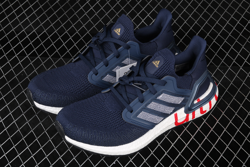 Ultra Boost 20 Consortium Navy Blue/White/Red 13