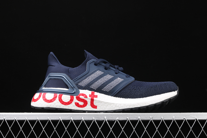 Ultra Boost 20 Consortium Navy Blue/White/Red 15