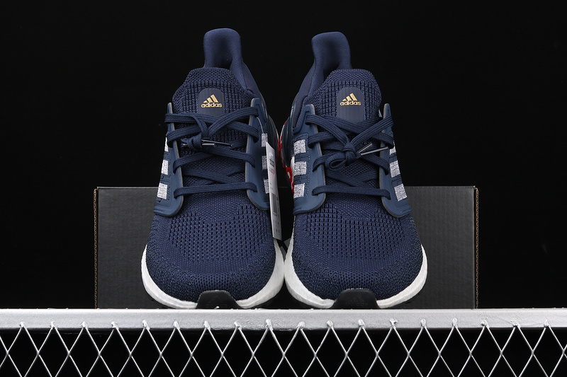 Ultra Boost 20 Consortium Navy Blue/White/Red 27