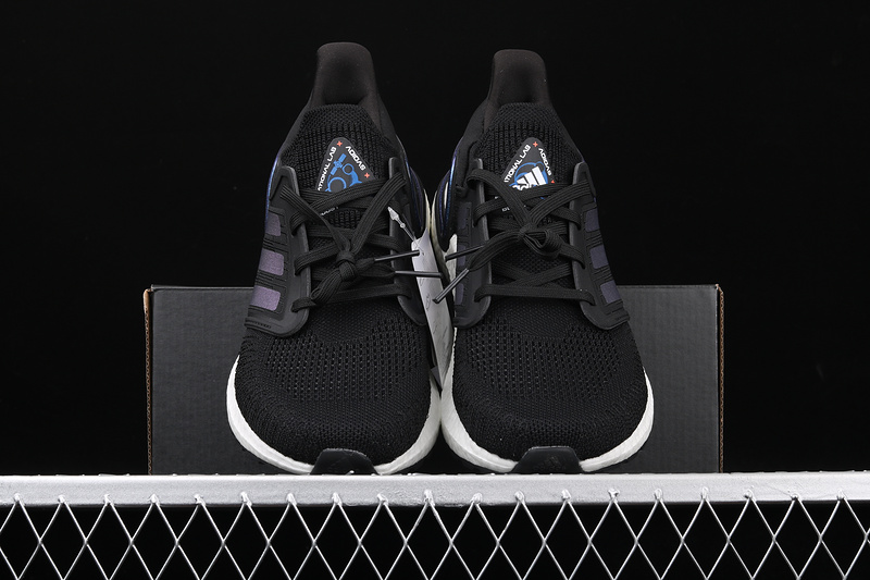 Ultraboost 20 Shoes Core Black/Boost Blue Violet Met./Cloud White 9