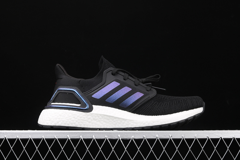 Ultraboost 20 Shoes Core Black/Boost Blue Violet Met./Cloud White 11