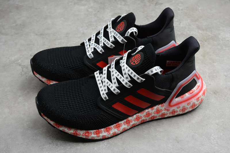 Ultraboost 20 Shoes Core Black/Glory Red/Cloud White 9