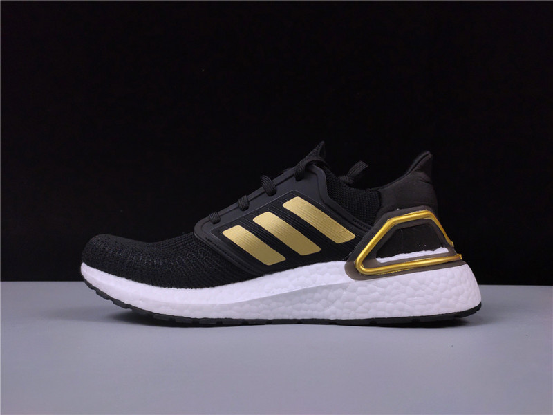 Ultra Boost 20 Consortium Shoes Core Black/Gold/Cloud White 27